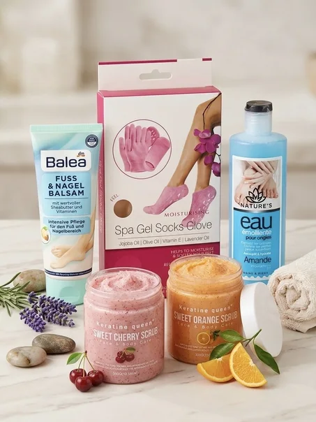 Foot Spa Box مجموعة السبا المنزلي