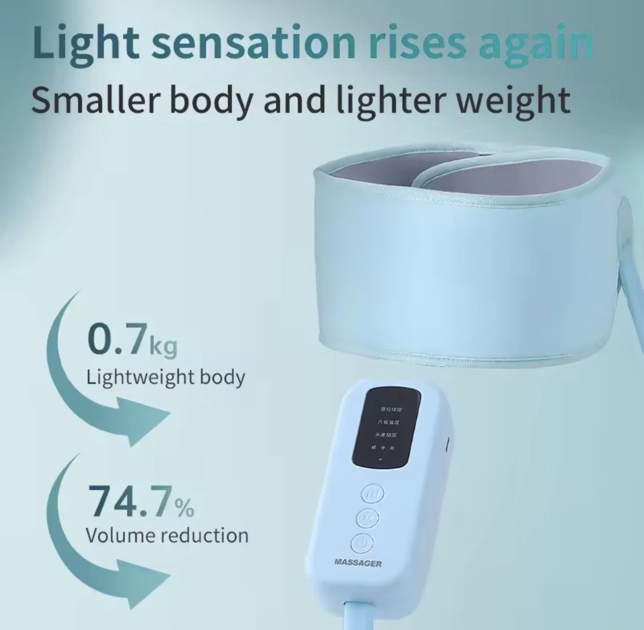 Sleep Aid Head Massager Airbag Wrapping Cap Scalp Massage Instrument with Air Compression Relaxation Rechargeable Use