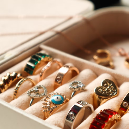 علب المجوهرات