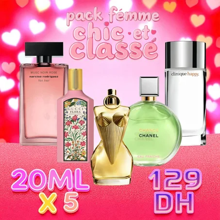 PACK CHIC ET CLASSE FEMME