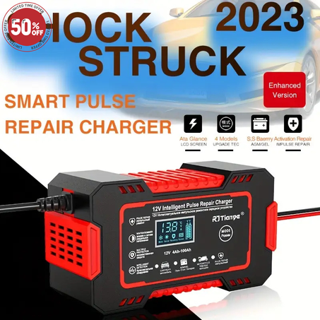 شاحن سيارة 12 فولت/24 فولت،قابل للاستخدام عالميًا للسيارة، SUV، شاحنة، قارب، دراجة نارية، بدون بطارية شاحن محمول