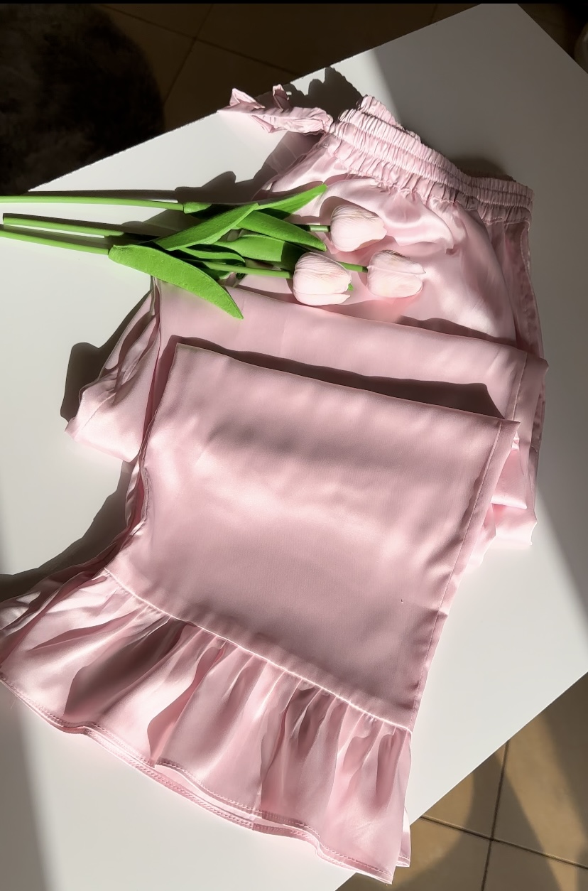 Pink marshmello  pajama