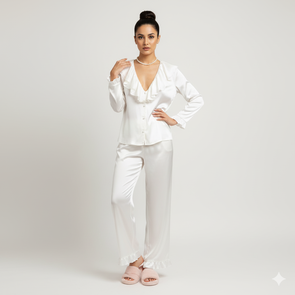 white marshmallow set