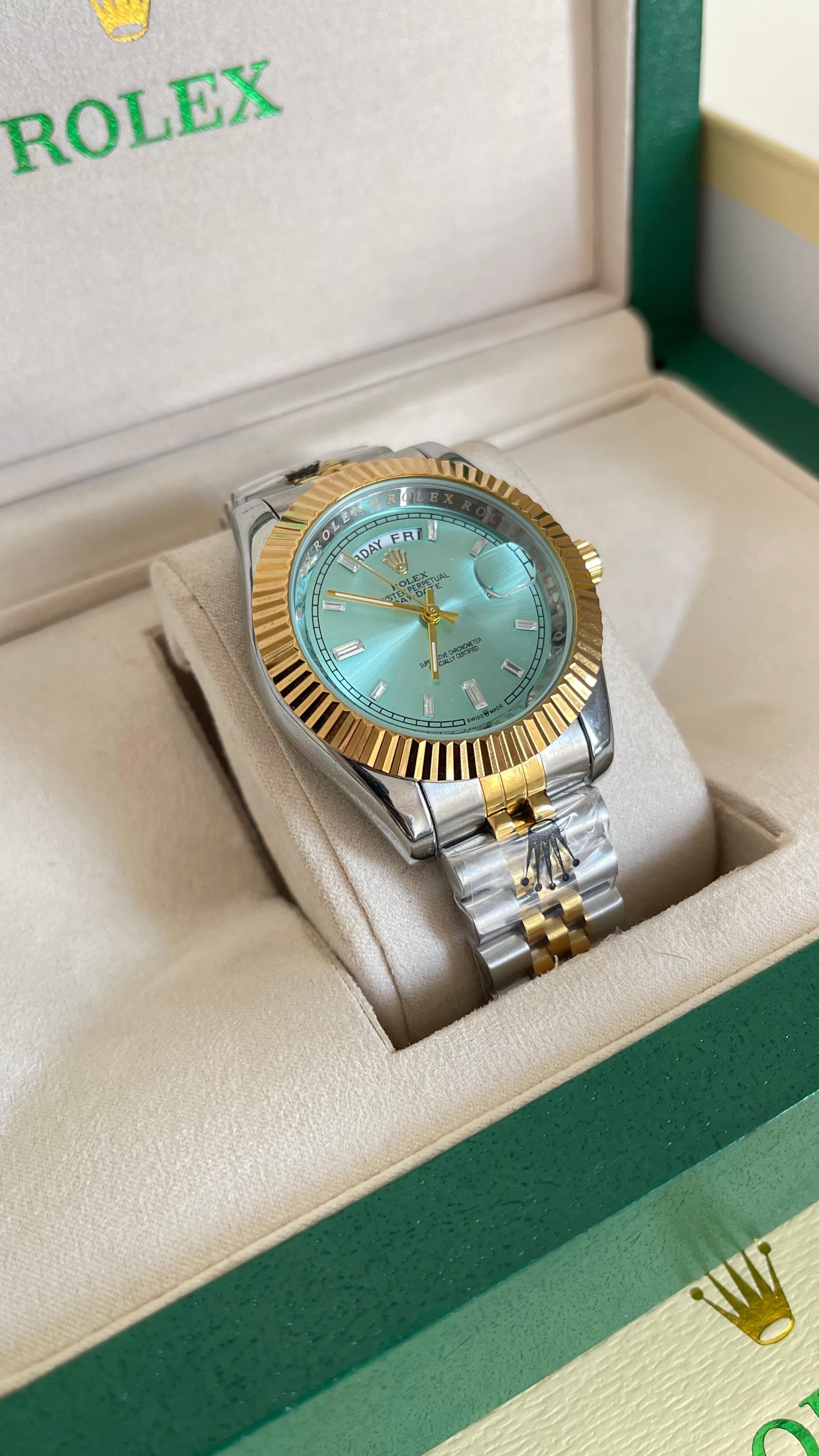 ⌚ Rolex Day-Date Menthe – L'expression rare du prestige
