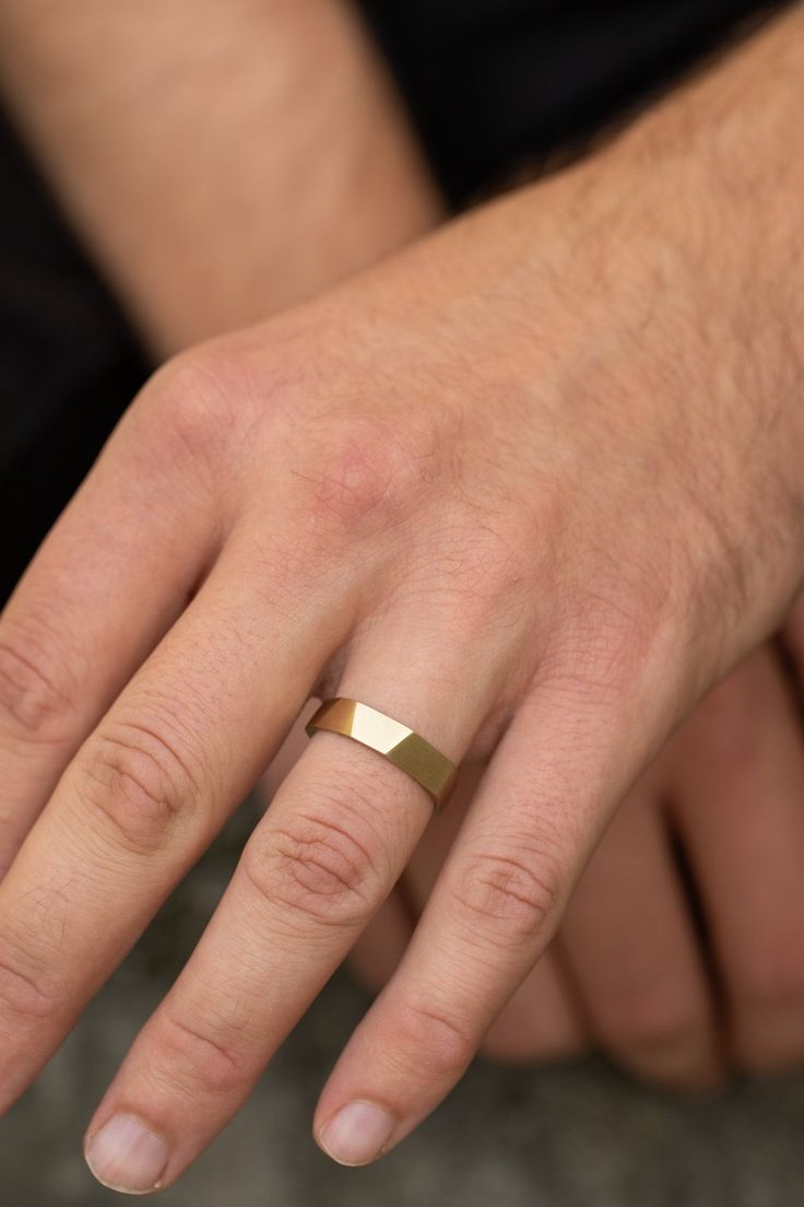 Bague en Cuivre – Simplicité, Élégance et Style Masculin