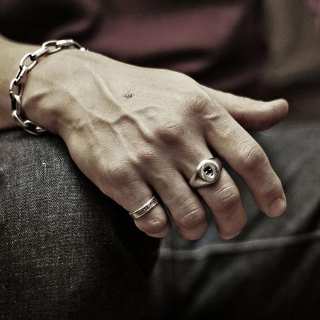 Pack Homme en Argent 925 Pur – Bracelet et Deux Bagues Élégantes