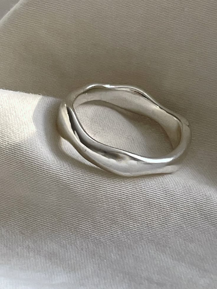 Bague en Argent 925 – Simple & Luxueuse pour Femme