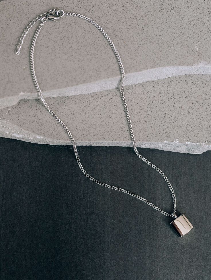 Collier Homme en Argent 925 Pur – Élégance Minimaliste ✨