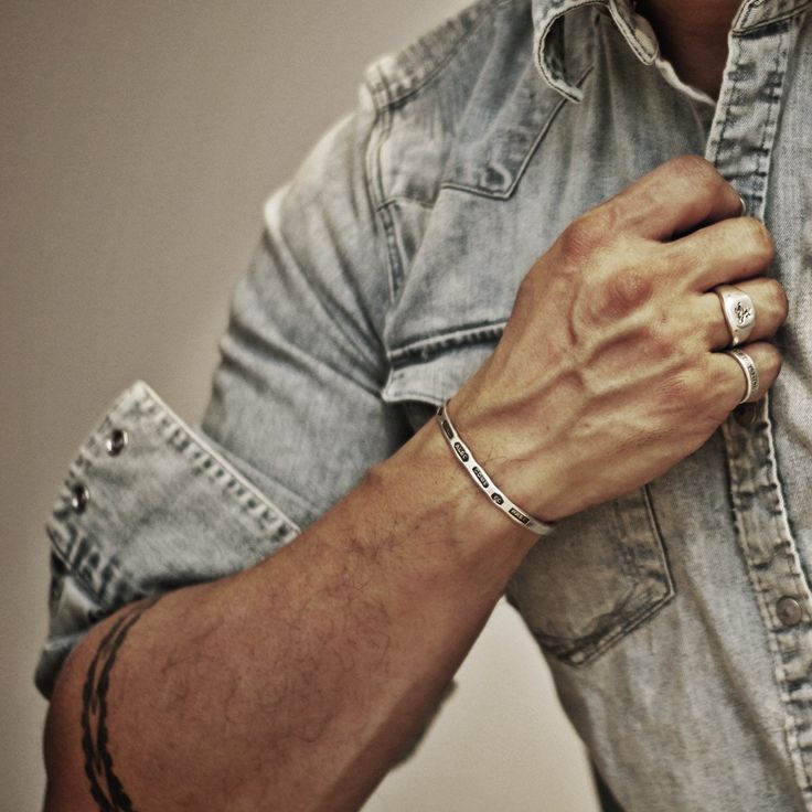 Pack Homme en Argent 925 Pur – Bracelet et Deux Bagues Élégantes