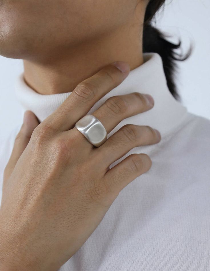 Bague Masculine en Cuivre – Simple & Stylée pour Homme ✨