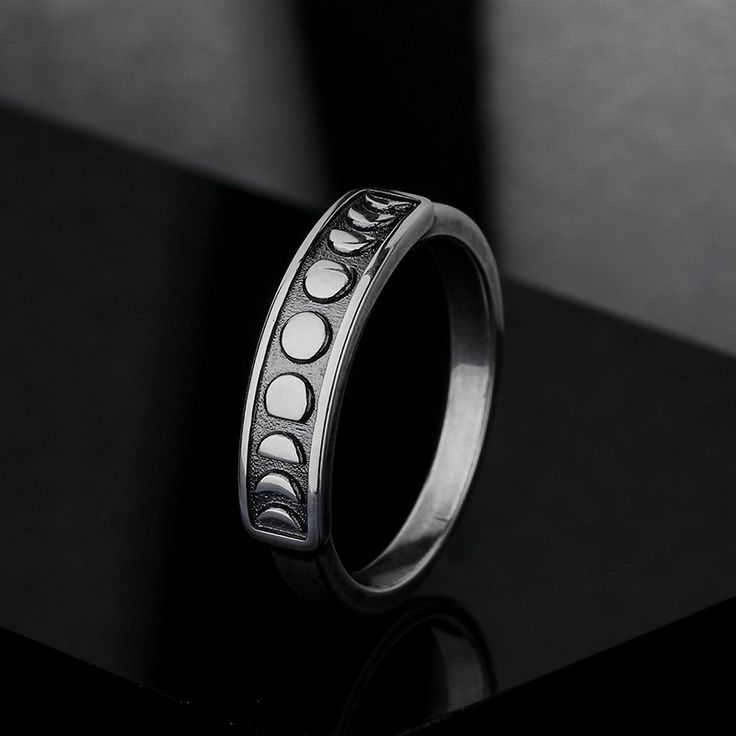 Bague Lune en Argent 925 pour Femme – Élégance et Mystère