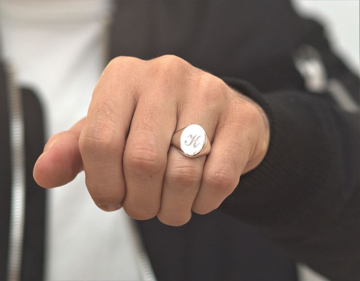 Bague Personnalisée en Argent 925 – Élégance & Signature Unique