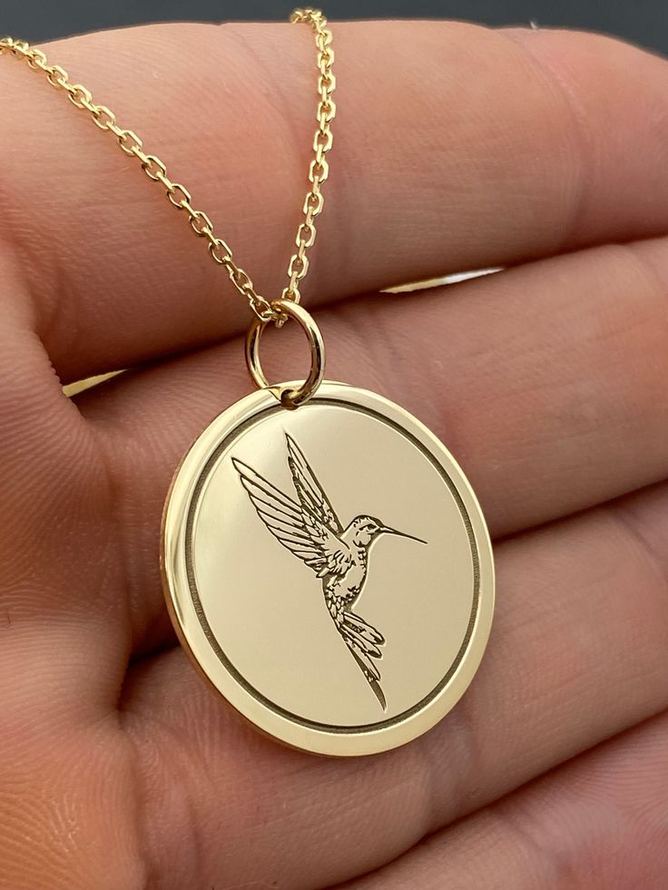 Collier Colibri en Cuivre pour Femme – Élégance et Légèreté