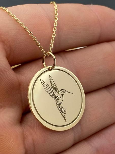 Collier Colibri en Cuivre pour Femme – Élégance et Légèreté