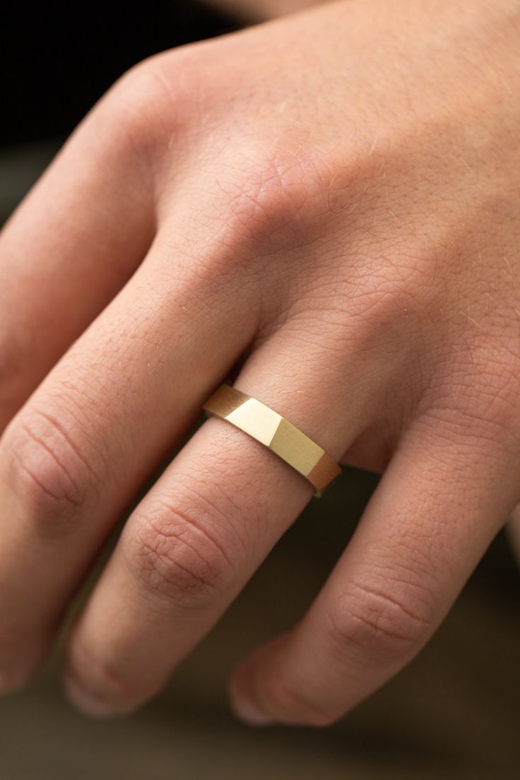 Bague Chevalière Classique en Cuivre – Simplicité & Élégance Intemporelle