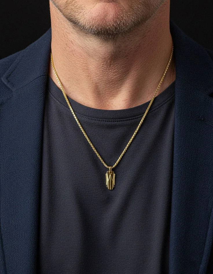 Chaîne Fantaisie en Cuivre – Élégance Intemporelle