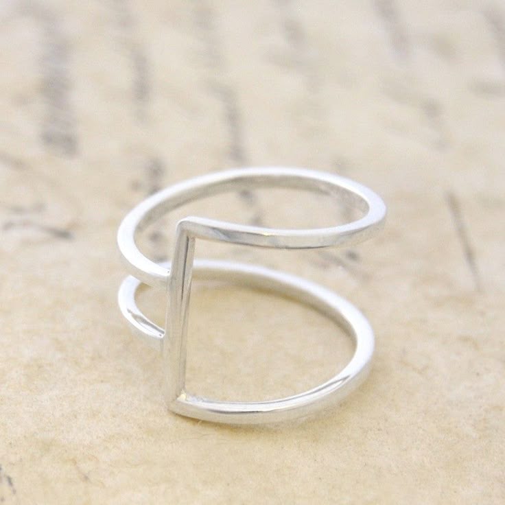 Bague en Argent 925 Pur pour Femme – Chic & Intemporelle ✨