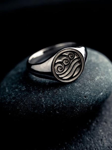 bague en argent sterling 925 ornée d'un symbole viking