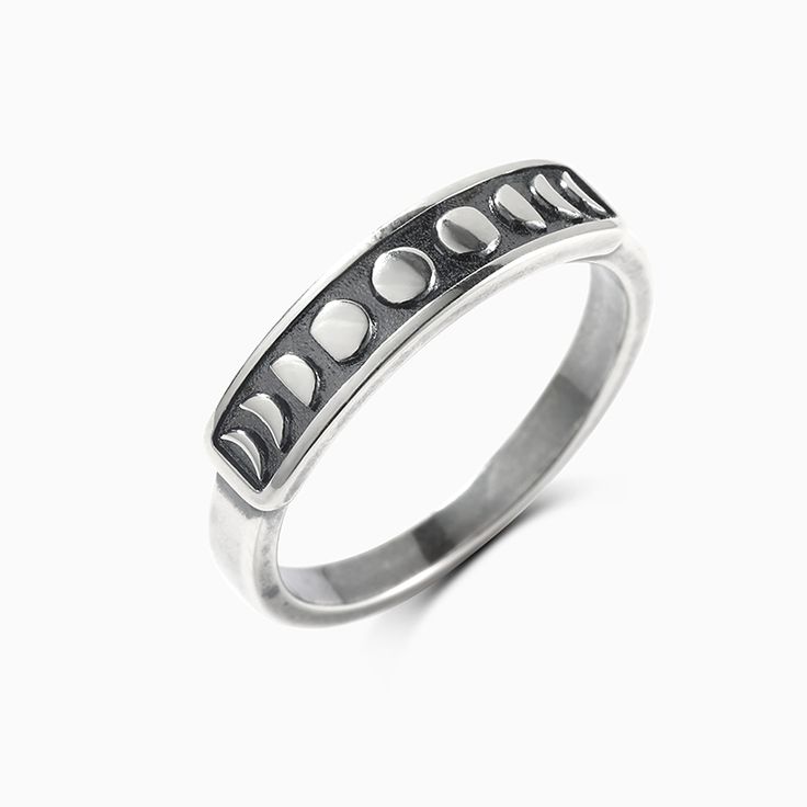 Bague Lune en Argent 925 pour Femme – Élégance et Mystère