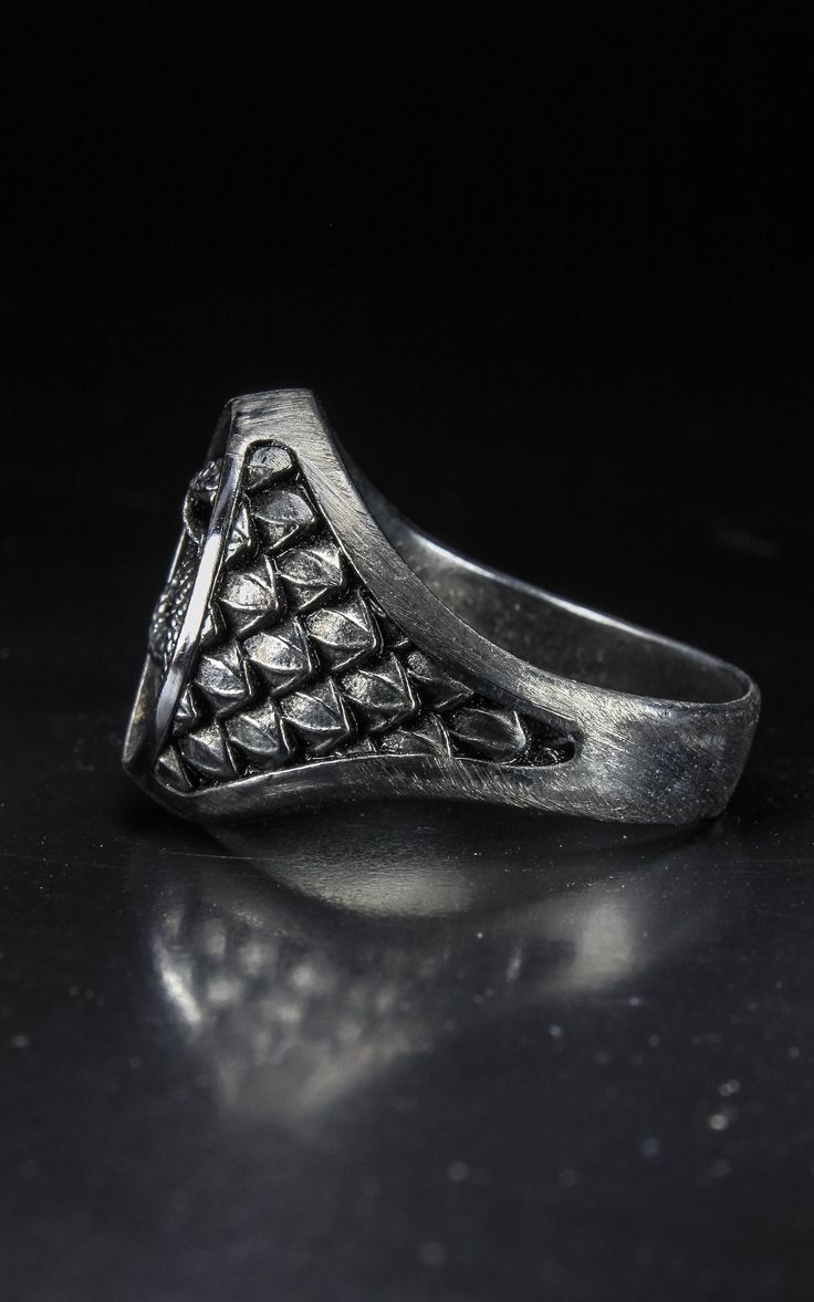 Bague Serpent en Argent 925 Pur – Un Bijou de Puissance et de Raffinement
