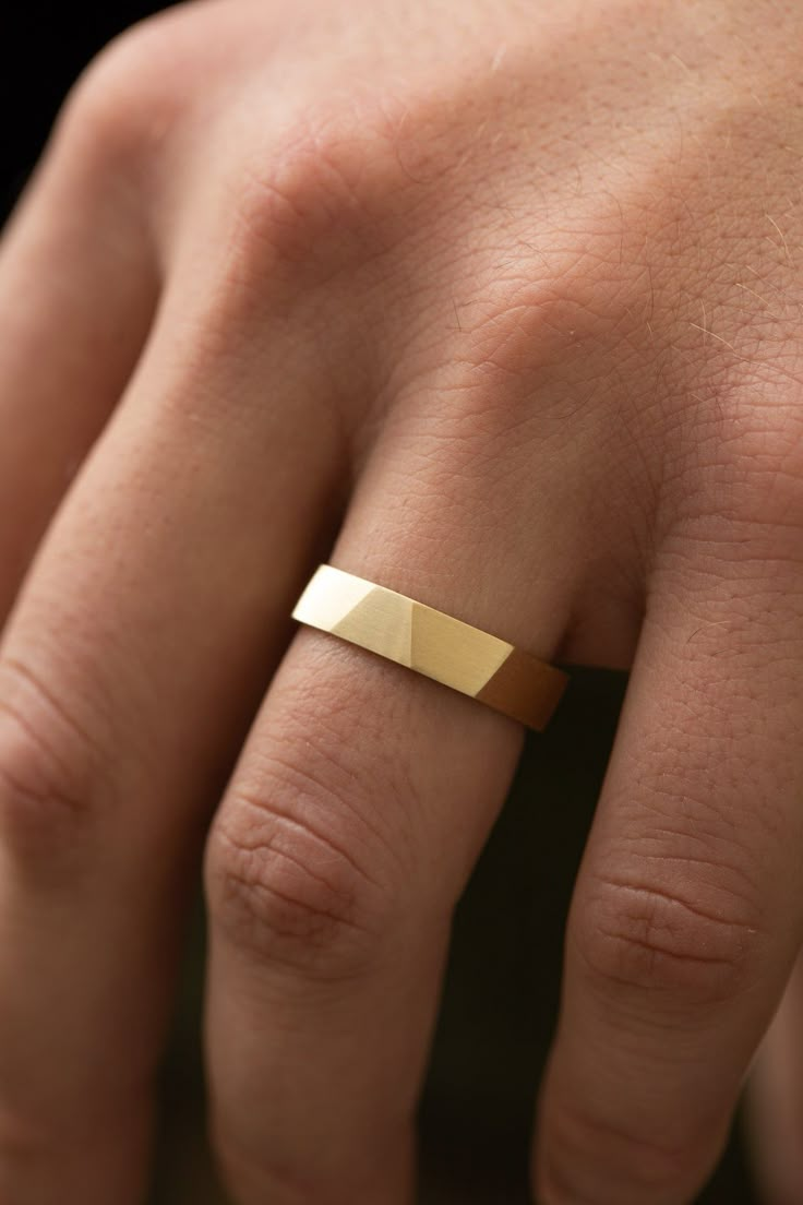 Bague en Cuivre – Simplicité, Élégance et Style Masculin