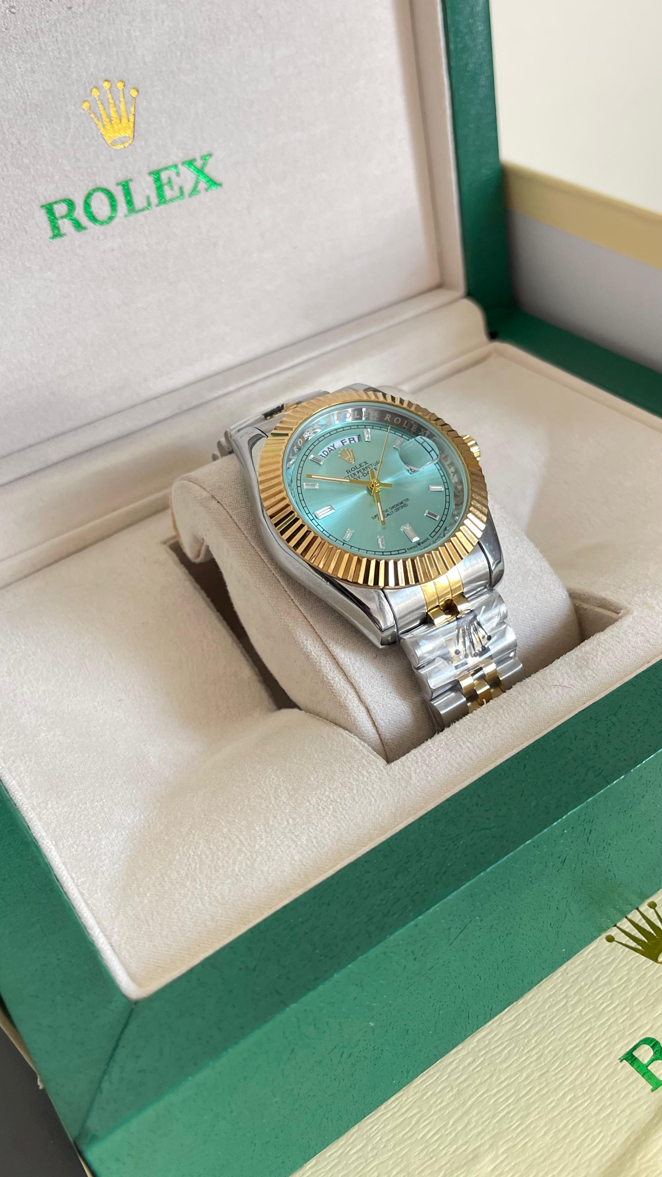 ⌚ Rolex Day-Date Menthe – L'expression rare du prestige