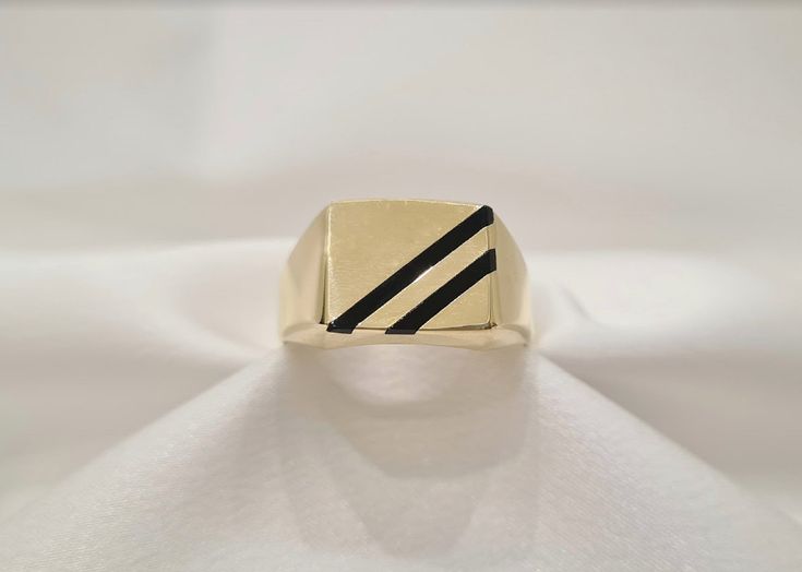 Bague en Cuivre Simple avec 2 Lignes – Élégance & Simplicité ✨💍