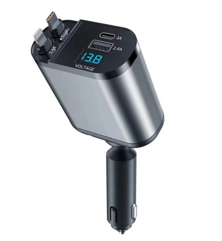 شاحن سيارة 4 في 1