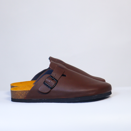 Marron cuir foncé sabo
