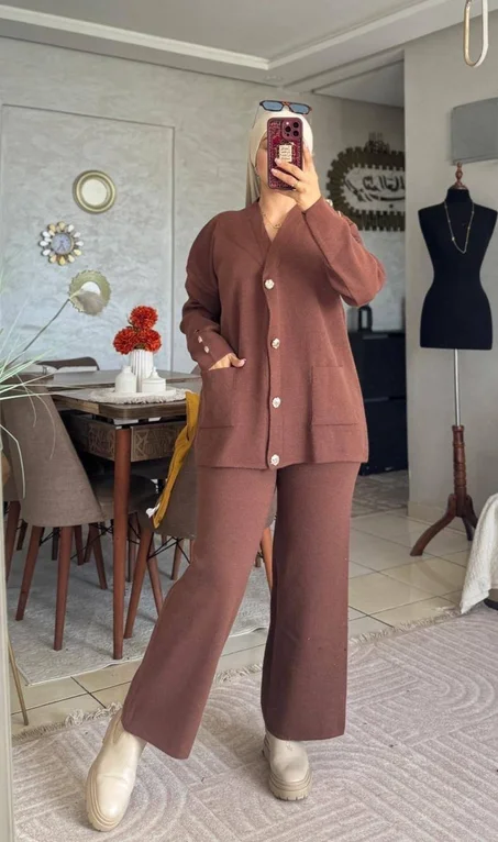 طقم نسائي شتوي مريح