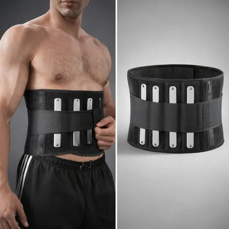 حزام خصر قابل للتعديل للنساء والرجال لشد الخصر للثبات الاساسي وتمارين التدريب