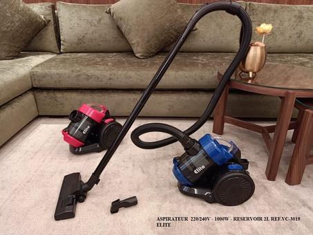 ELITE Aspirateur sans sac cyclonique silencieux avec filtre hepa