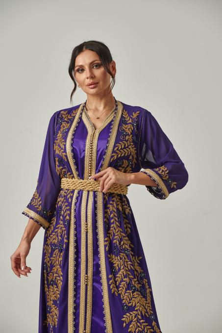 قفطان الابرة الدهبية