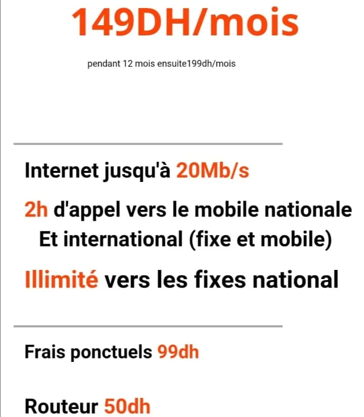 INSTALATION DE WIFI ORANGE