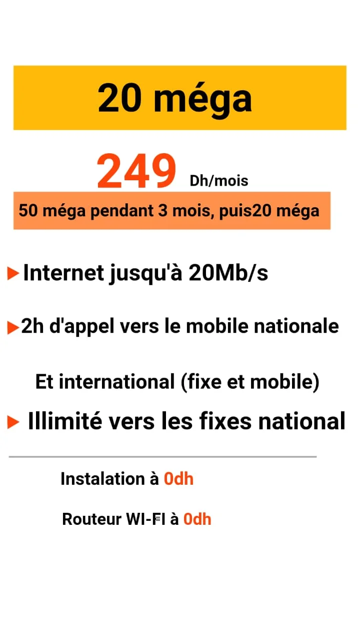 LA FIBRE OPTIQUE ORANGE