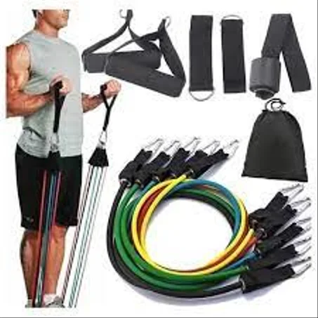 مجموعة احزمة المقاومة للتمارين الرياضية