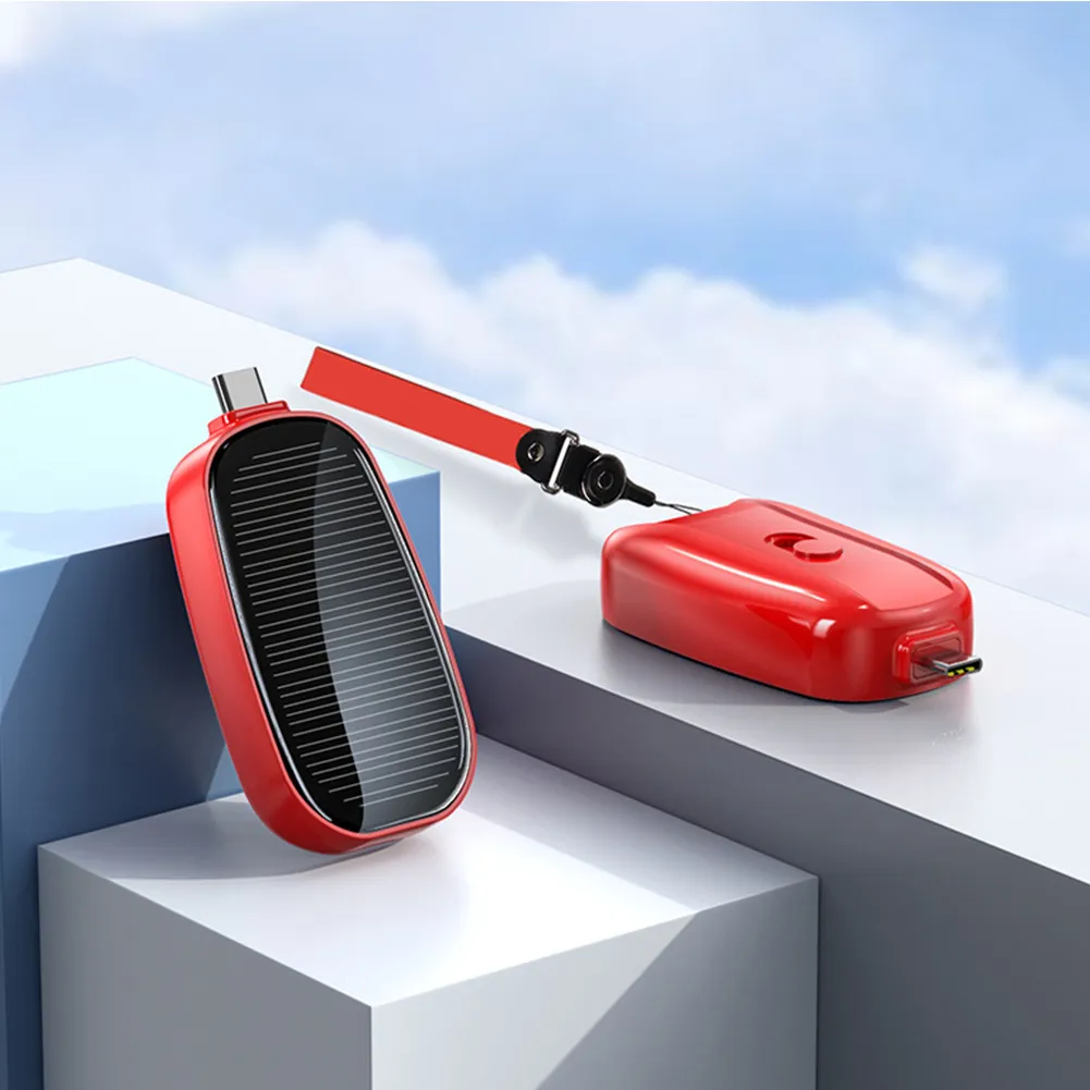 شاحن طاقة شمسي محمول  Type C – صغير وقوي