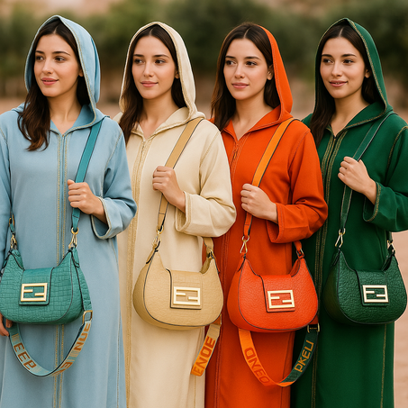 Fendi حقيبة يد أنيقة من