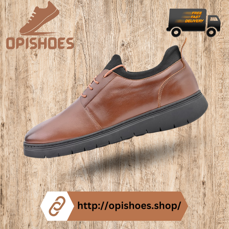 Chaussures de ville Confort En Cuir gold- YR70