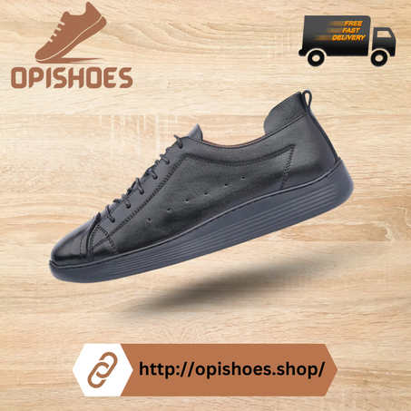 Collection Unique d’Espadrilles luxe en cuir noir  – YR101