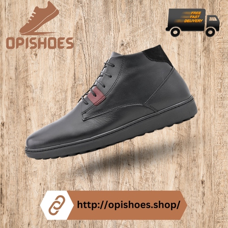 Mini Bottine cuir noir confortable – YR40