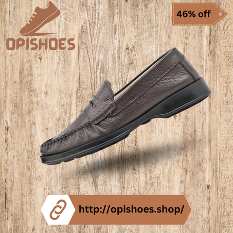 Mocassin Luxe en cuir Marron – YR79