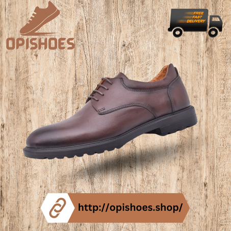 Chaussure classe confortable Marron Pour Homme – YR140