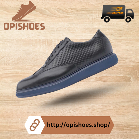 Basket Homme en Cuir NOIR - Luxe et Confort – YR126