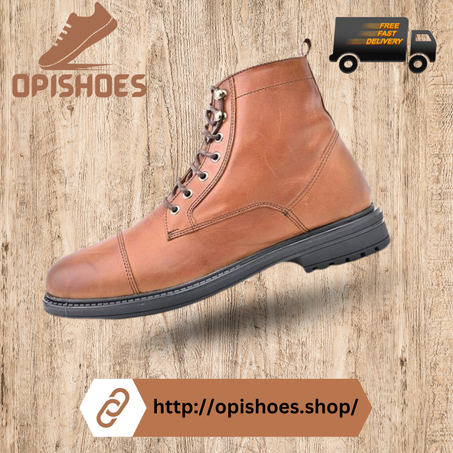 Bottine en cuir gold – YR64