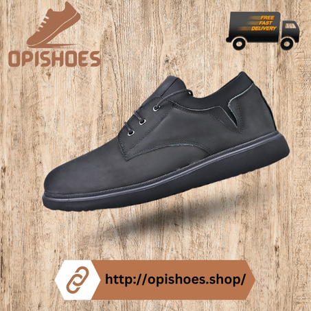 Chaussures en daim Noir – YR71