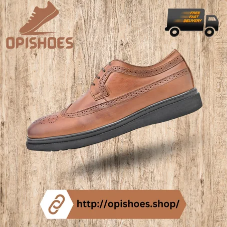 Chaussure en Cuir gold – YR47