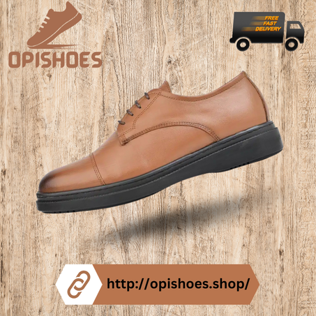 Chaussures homme en cuir TABAC – YR82