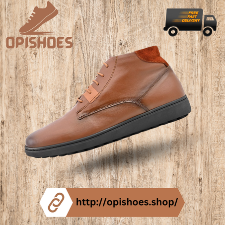 Mini Bottine cuir gold confortable – YR40