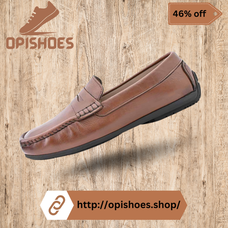 Mocassin En Cuir Tabac – YR65